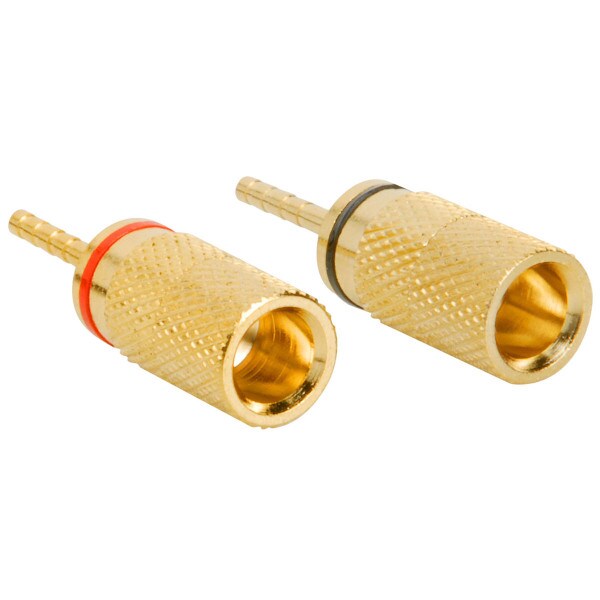 Main product image for Gold 12 AWG Pin Compression Connector Pair 091-310